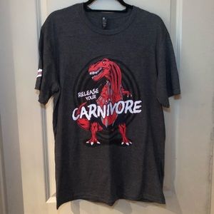 Male Large Release the Carnivore Tee Shirt